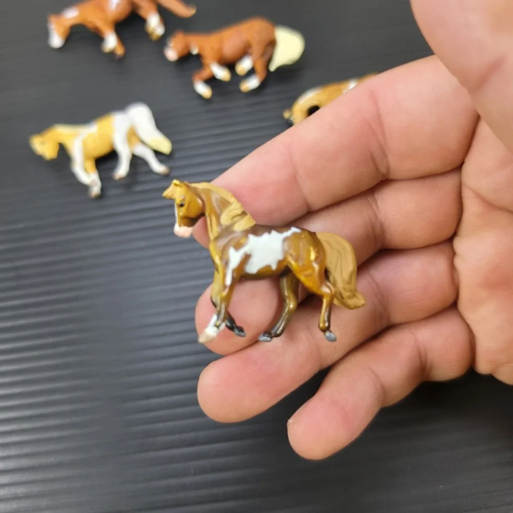 Vintage Breyer Mini Whinnies, Lot Of 6 Miniature Horse Figures Collectibles Mode